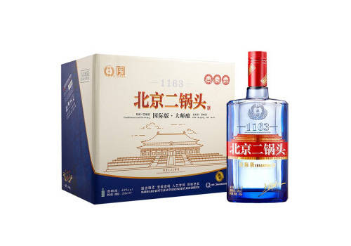 42度永丰牌北京二锅头清雅绿波国际版大师酿蓝瓶500mlx9瓶整箱价格？