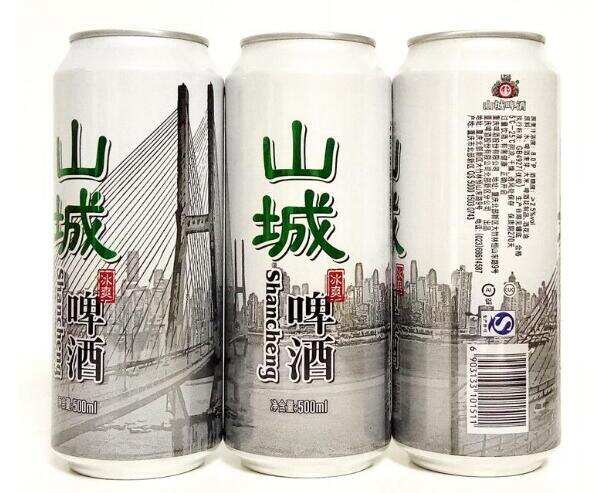 重庆山城啤酒多少度，低于4度喝起来苦味淡而不涩不上头