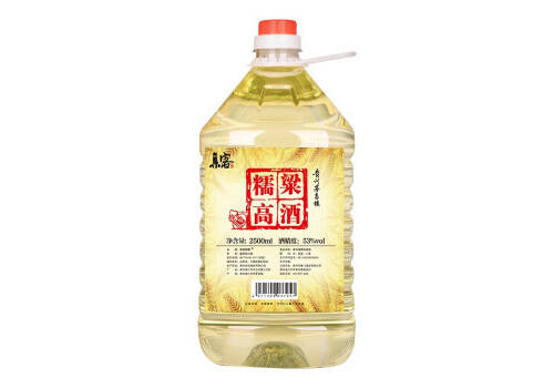 53度贵州茅台镇集客醇酿糯高粱酒2500ml桶装价格多少钱？