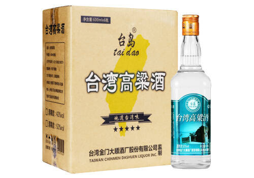 52度台岛台湾高粱酒方瓶600mlx6瓶整箱价格？