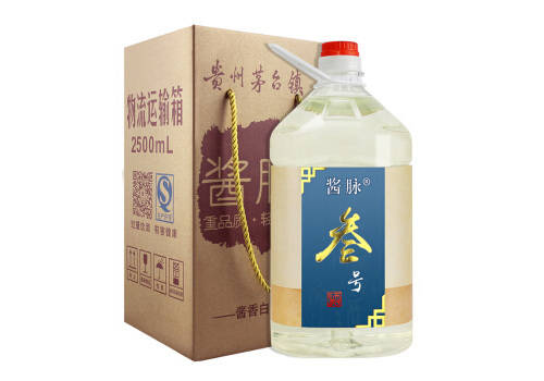 53度贵州茅台镇酱脉3号酱香型白酒2500ml桶装价格多少钱？