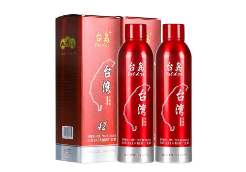 42度台岛台湾珍酿酒红铝罐600mlx2瓶礼盒装价格多少钱？