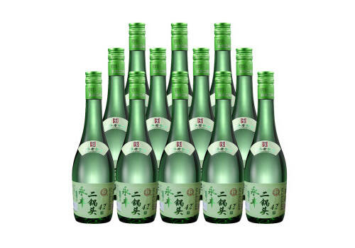 42度永丰牌北京二锅头酒清雅绿波系列绿瓶480mlx12瓶整箱价格？