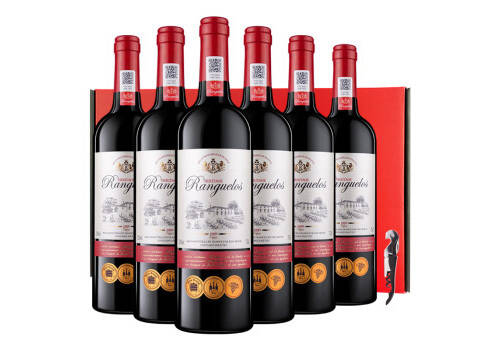 法国拉菲LAFITE凯萨天堂古堡AOC干红葡萄酒750mlx2瓶礼盒装价格多少钱？