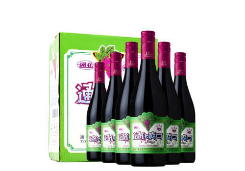 国产通化TONHWA老红梅经典款红梅山葡萄酒720mlx2瓶礼盒装价格多少钱？