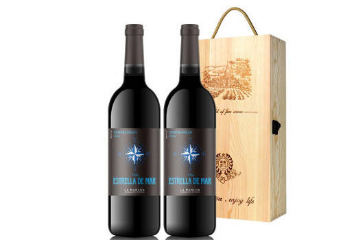 西班牙沃卡斯坦伯尼拉干红葡萄酒750mlx2瓶礼盒装价格多少钱？