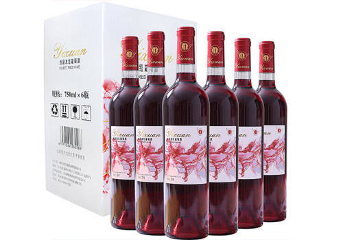 国产怡萱冰白葡萄酒750ml6瓶整箱价格多少钱？