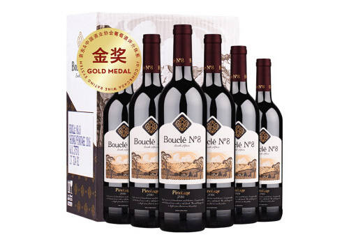 南非布可丽8号2016年西拉干红葡萄酒750mlx2瓶礼盒装价格多少钱？