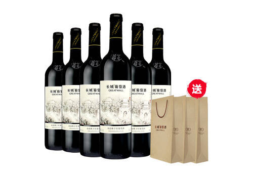 国产长城华夏九五95特级精选赤霞珠干红葡萄酒750ml6瓶整箱价格多少钱？
