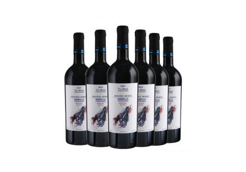 摩尔多瓦威玛泰Via Matei2017年份臻品伊莎贝拉半甜红葡萄酒750mlx2瓶礼盒装价格多少钱？