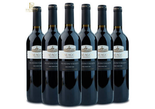 格鲁吉亚巴达果尼Badagoni阿哈申尼半甜红葡萄酒750mlx6支整箱装价格多少钱？