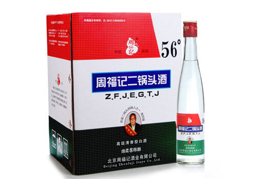 56度周福记绵柔8陈酿二锅头酒绿标375mlx12瓶整箱价格？