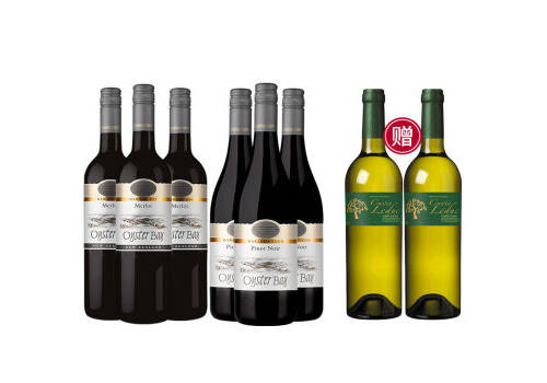 新西兰马尔堡产区蚝湾Oyster Bay黑比诺Pinot Noir干红葡萄酒750mlx3支礼盒装价格多少钱？