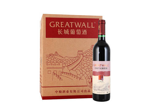 国产长城GreatWall解百纳干红葡萄酒出口型750ml6瓶整箱价格多少钱？
