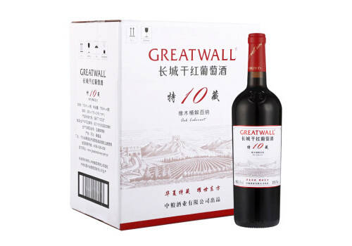 国产长城GreatWall精选级解百纳干红葡萄酒圆筒750ml6瓶整箱价格多少钱？