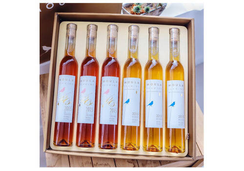 国产慕拉MOULA冰酒玫瑰酿白葡萄酒+蓝钻冰白葡萄酒375mlx2瓶礼盒装价格多少钱？
