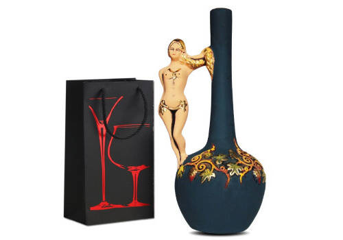 格鲁吉亚女神壶款萨别拉维红葡萄酒1000mlx2支礼盒装价格多少钱？