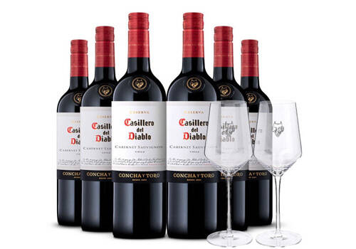 智利干露红魔鬼黑皮诺红葡萄酒750ml6瓶整箱价格多少钱？