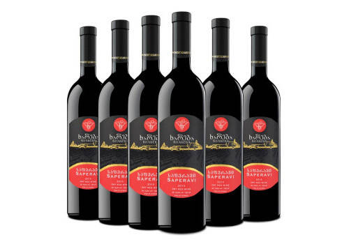 格鲁吉亚哈列巴萨别拉维黑红标干红葡萄酒750mlx2支礼盒装价格多少钱？