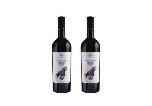 摩尔多瓦威玛泰Via Matei2017年份臻品伊莎贝拉半甜红葡萄酒750ml一瓶价格多少钱？