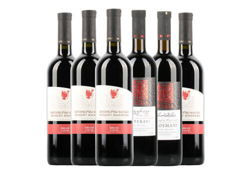 格鲁吉亚哈列吧皮罗斯曼尼半干红酒葡萄酒750mlx6支整箱装价格多少钱？