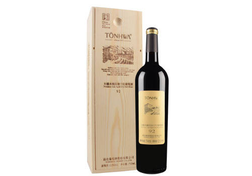 国产通化TONHWA92大橡木桶高级干红葡萄酒750ml一瓶价格多少钱？