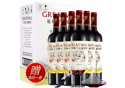 国产长城五星赤霞珠干红葡萄酒750ml6瓶整箱价格多少钱？