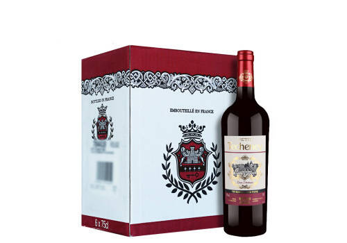 法国AOC/AOP马贝蒂伯爵尼姆干红葡萄酒750mlx2瓶礼盒装价格多少钱？
