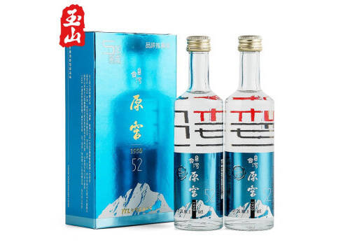 52度玉山原窖五年陈小蓝湾高粱酒80mlx2瓶礼盒装价格多少钱？