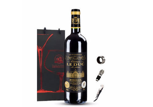 法国公爵庄园波尔多AOC泰和酩庄干红葡萄酒750mlx2瓶礼盒装价格多少钱？