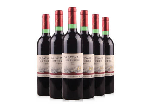 国产长城玫瑰红甜型红葡萄酒750ml6瓶整箱价格多少钱？