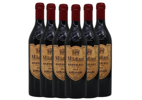 格鲁吉亚米尔迪阿尼Mildiani2011年萨别拉维干红葡萄酒750mlx6支整箱装价格多少钱？