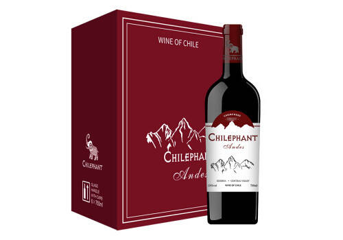 智利智象安第斯佳美娜干红葡萄酒750mlx2瓶礼盒装价格多少钱？