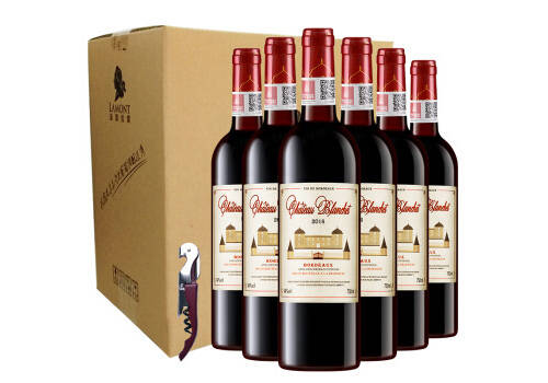 法国波尔多AOC十字军旗干红葡萄酒750mlx2瓶礼盒装价格多少钱？