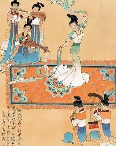 中国的佐酒文化：唐代宫廷宴会上以乐舞佐酒