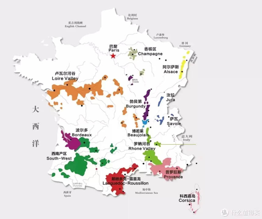 法国著名的葡萄酒产区盘点（法国十大酒庄葡萄酒产区有哪些？）