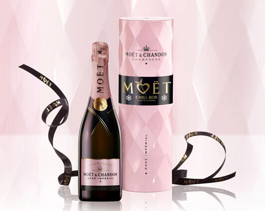 法国酩悦粉红香槟冰藏礼盒