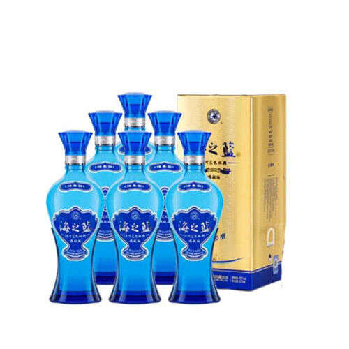 42度洋河蓝色经典海之蓝520ml6瓶整箱大概市场价