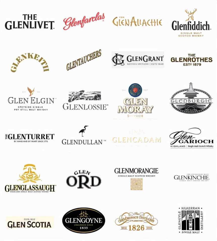 酒知识｜那些名字中“Glen”的苏格兰威士忌酒厂，你知道多少？