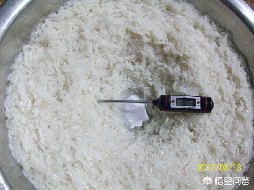 大米白酒、米烧的酿造方法（半固态）