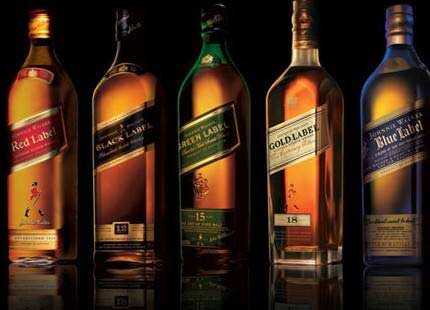 酒吧最有人气的红方、黑方、绿方、金方、蓝方威士忌有什么区别？