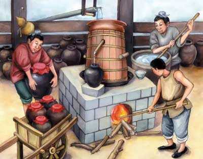 中国古人都是喝什么酒