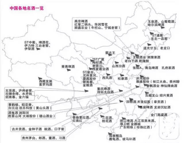 收藏好了！这才是最权威、真实的中国老酒地图
