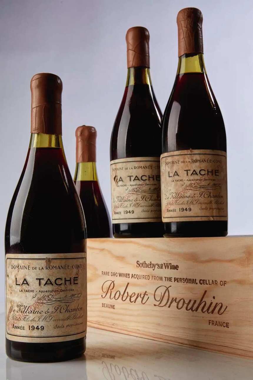 La Tâche垂直实录，包含罗曼尼康帝酒庄10大年份资料的珍贵笔记