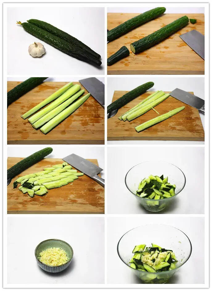 黄瓜的8种凉拌吃法，夏天的看家菜