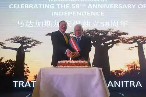 茅台王子酒走进马达加斯加独立58周年招待会，打造“王子”新高度