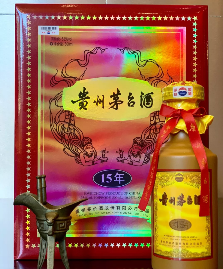 贵州茅台15年年份茅台酒丨时间的精华，岁月的沉淀，酒中佳品