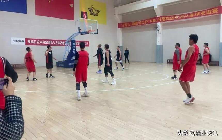 赊店老酒核心客户篮球友谊赛——南阳聚乐汇专场成功举办