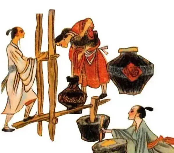山东莒县大陵河出土的成套酿酒器具，揭开中国酿酒起源的神秘面纱