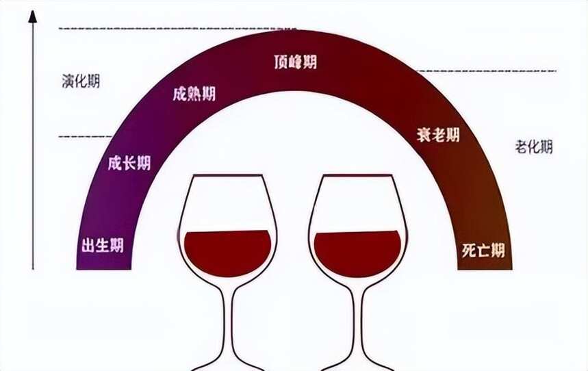 红葡萄酒的陈年变化
